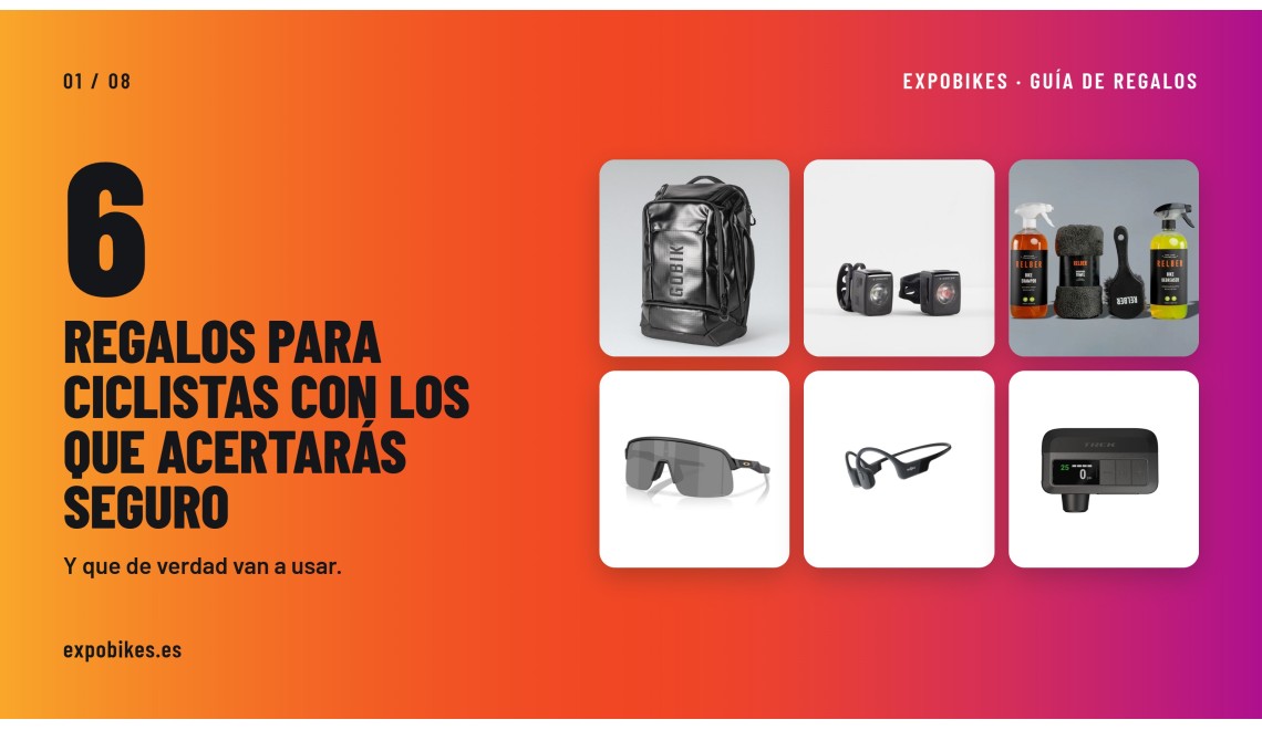 Regalos para ciclistas: 6 ideas para acertar | ExpobikeS